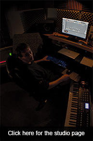 In the studio...